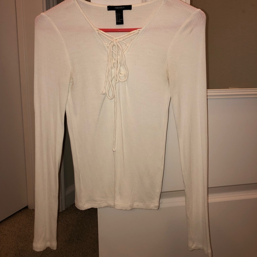 Forever 21 white top